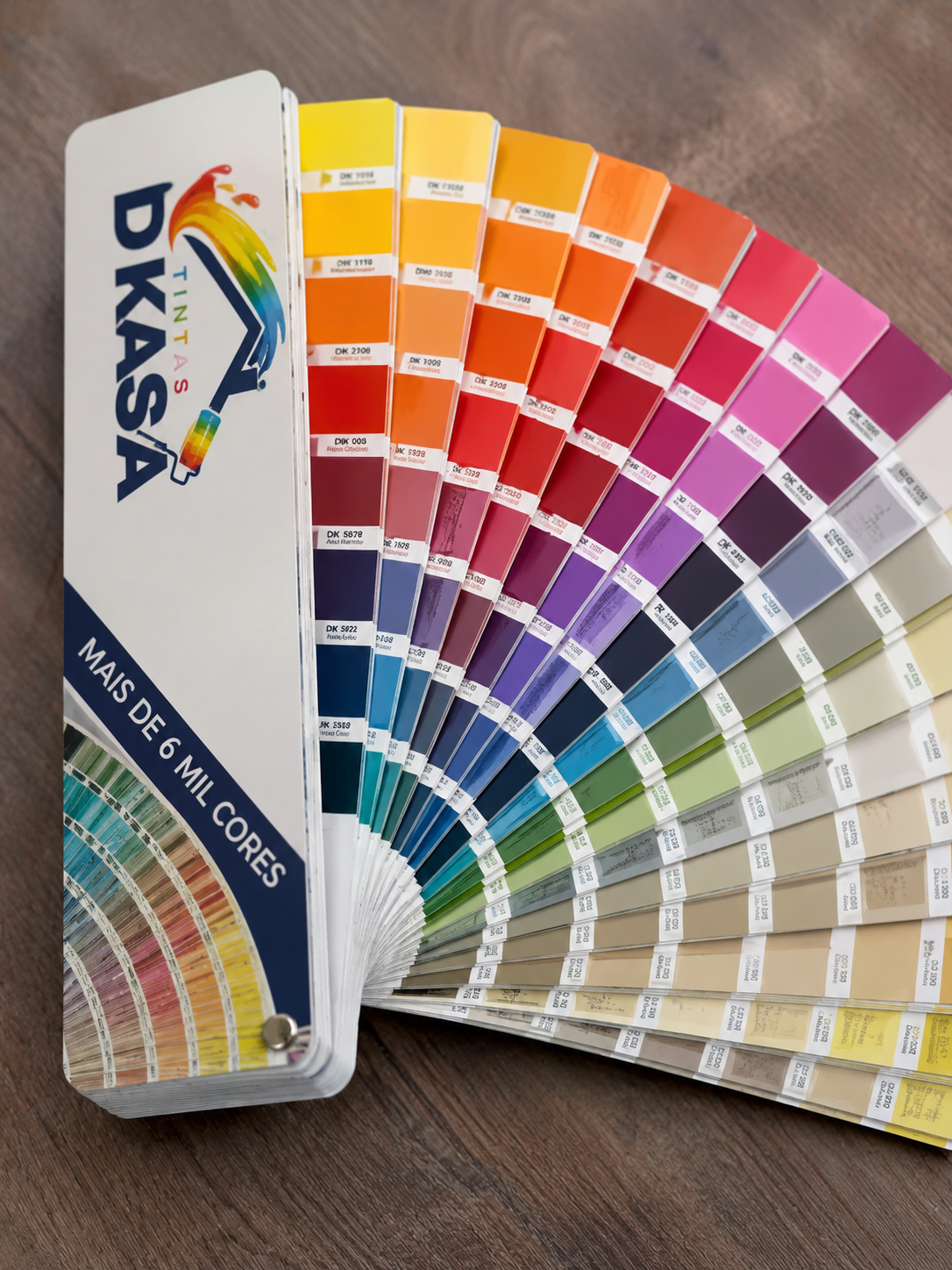 Leque D'Kasa com mais de 6 mil possibilidades de cores